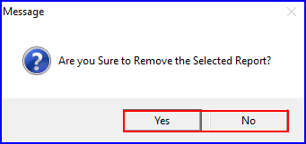 Remove Report